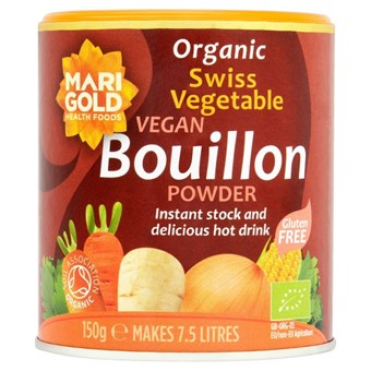 Marigold Organic Vegetable Bouillon Powder - 150g - Image 2