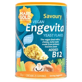 Marigold Engevita Yeast Flakes with B12 - 125g - Image 2