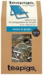 Teapigs Lemon and Ginger Tea - 50bags - Image 2