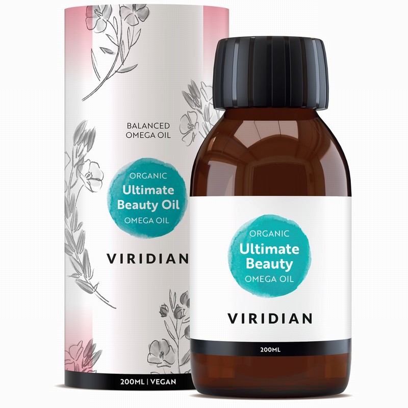 Viridian 100 Organic Ultimate Beauty Oil - Size 200ml