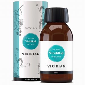 Viridian 100 Organic ViridiKid Nutritional Oil Blend - 200ml