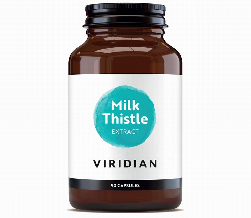 Viridian Milk Thistle Herb/Seed Extract - 90 Veg Caps