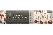 Vivani White Nougat Crisp Rice Chocolate - 35g