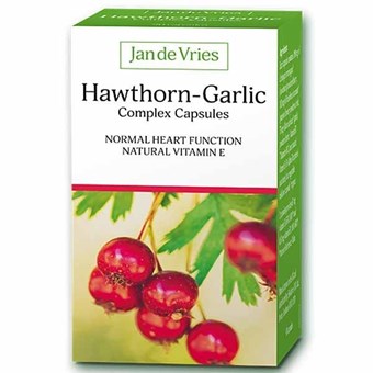 Jan de Vries Jan de Vries Hawthorn-Garlic Complex - 90 Caps - Image 2