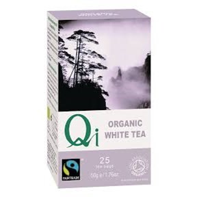 Qi Tea Organic White Tea - 25bags - Image 2