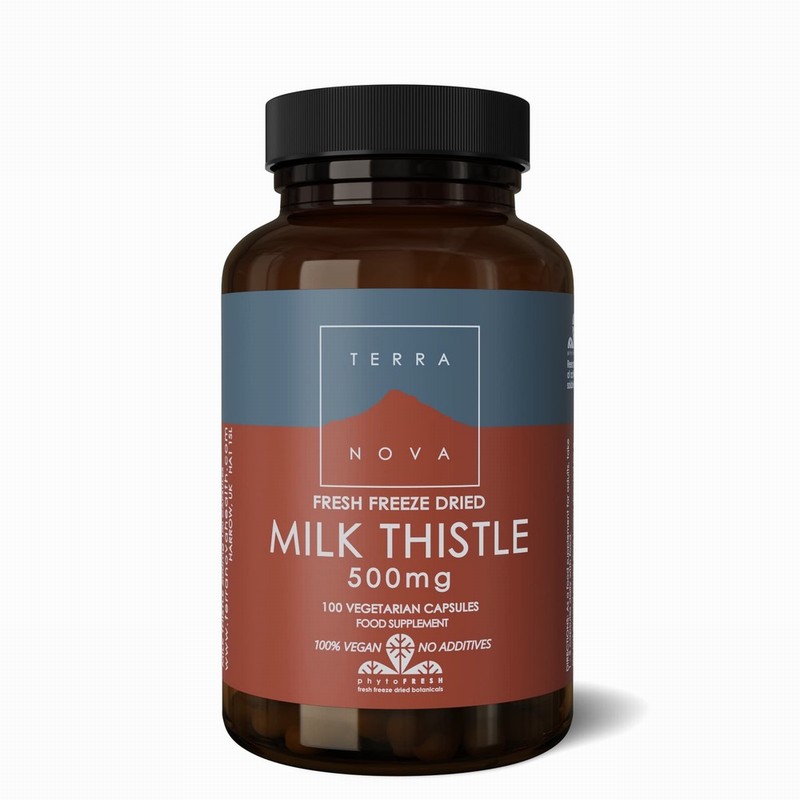 Terranova Milk Thistle 500mg - 100caps