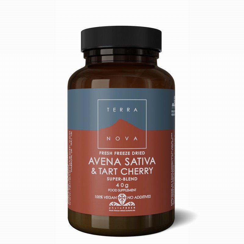 Terranova Avena Sativa and Tart Cherry Super Blend - 40g